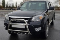 Ford Ranger 2007-2011 Pare-buffle QT008 (Inox) photo 1