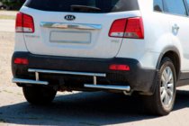 Kia Sorento II XM 2009-2014 Arceau Arrière AK002-2 (Inox) photo 1