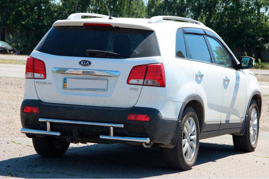 Kia Sorento II XM 2009-2014 Arceau Arrière AK002-2 (Inox) Photo 4