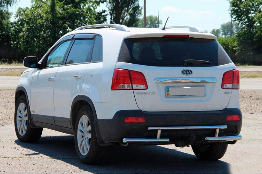 Kia Sorento II XM 2009-2014 Arceau Arrière AK002-2 (Inox) Photo 2