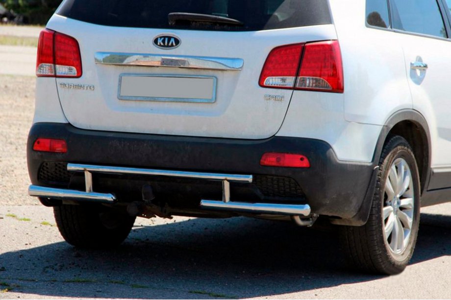 Kia Sorento II XM 2009-2014 Arceau Arrière AK002-2 (Inox) Image