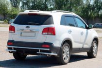 Kia Sorento II XM 2009-2014 Arceau Arrière AK003-2 (Inox) photo 4