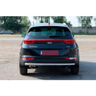 Protection Arriere AK002 (Inox) Kia Sportage 2015-2021 photo 3