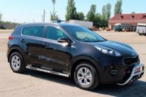 Kia Sportage 2015-2021 Barres Latérales BB002 (2 pcs, inox) photo 3