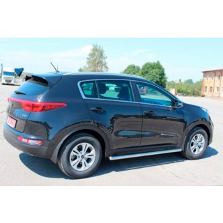 Barres Latérales BB001 (2 pcs, inox) Kia Sportage 2015-2021 photo 3