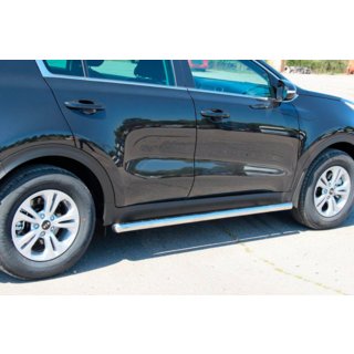Barres Latérales BB001 (2 pcs, inox) Kia Sportage 2015-2021 photo 2