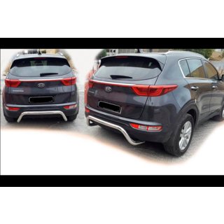 Protection Arriere AK007 (Inox) Kia Sportage 2015-2021 photo 1
