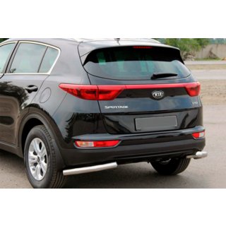 Protection Arriere Coins AK003 (Inox) Kia Sportage 2015-2021 photo 1