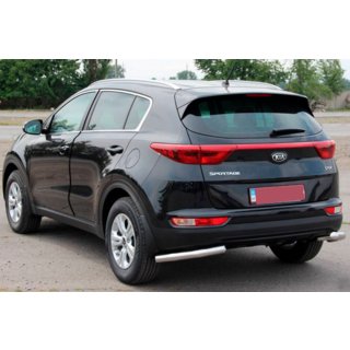 Protection Arriere Coins AK003 (Inox) Kia Sportage 2015-2021 photo 3