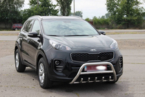 Kia Sportage 2015-2021 Pare-buffle WT003 (Inox) photo 5