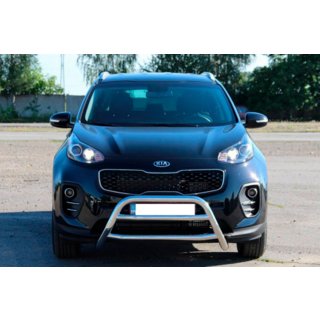 Pare-buffle WT023 Inox Kia Sportage 2015-2021 photo 2