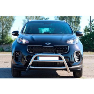 Pare-buffle WT023 Inox Kia Sportage 2015-2021 photo 4