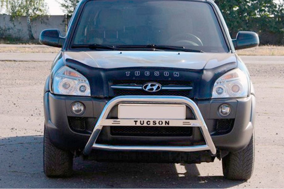 Hyundai Tucson JM 2004- Pare-buffle WT025 (Inox) Image