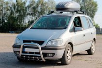 Opel Zafira A 1998-2005 Pare-buffle QT006 (Inox) photo 2