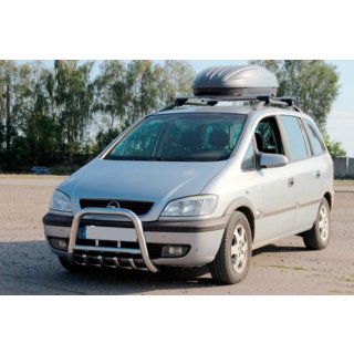 Pare-buffle QT006 (Inox) Opel Zafira A 1998-2005 photo 2