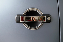 Fiat Doblo I 2005-2010 Couvre-poignées de Porte Chromés (4 pcs, Acier Inoxydable) photo 1