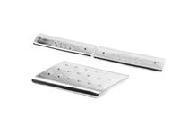 Fiat Doblo I 2005-2010 Couvre seuils intérieurs (Omsa, inox) 3 portes photo 1