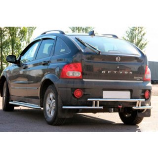 Protection Arrière AK005-2 (Inox) SsangYong Action 2005-2018 photo 1