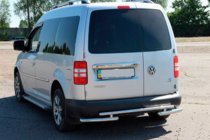 Volkswagen Caddy 2004-2010 Arceau arrière AK003-2 (2 pcs, inox) photo 4