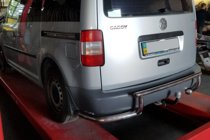 Volkswagen Caddy 2010-2015 Arceau Arrière AK003-3 (2 pcs, inox) photo 1