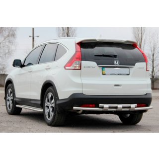 Arceau arrière AK002-double (inox) Honda CRV 2012-2016 photo 3