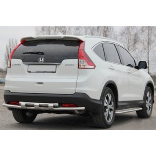 Arceau arrière AK002-double (inox) Honda CRV 2012-2016 photo 1