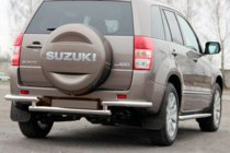 Suzuki Grand Vitara 2005-2017 Protection Arrière AK003-2 (Inox) photo 3
