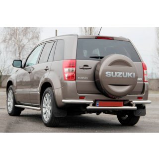 Protection Arrière AK003-2 (Inox) Suzuki Grand Vitara 2005-2017 photo 1
