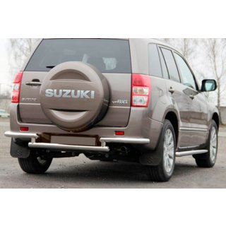 Protection Arrière AK003-2 (Inox) Suzuki Grand Vitara 2005-2017 photo 3