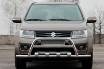 Suzuki Grand Vitara 2005-2017 Pare-buffle ST-WT-15 (Inox) photo 1