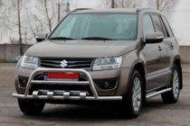 Suzuki Grand Vitara 2005-2017 Pare-buffle ST-WT-15 (Inox) photo 2