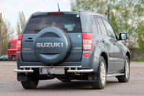 Suzuki Grand Vitara 2005-2017 Protection Arrière AK005-3 (Inox) photo 3