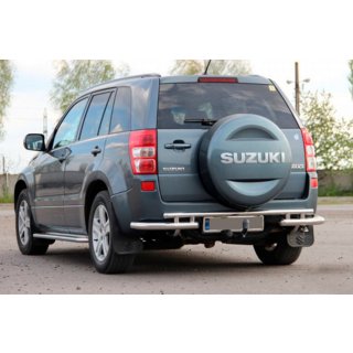 Protection Arrière AK005-3 (Inox) Suzuki Grand Vitara 2005-2017 photo 1