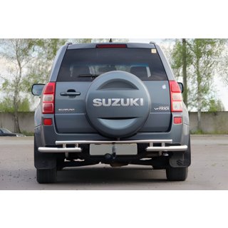 Protection Arrière AK005-3 (Inox) Suzuki Grand Vitara 2005-2017 photo 2