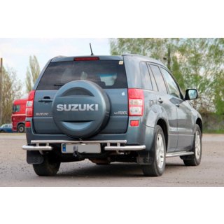 Protection Arrière AK005-3 (Inox) Suzuki Grand Vitara 2005-2017 photo 3