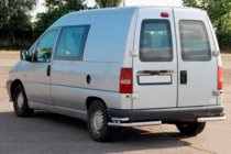 Citroen Jumpy 1996-2007 Barres d’angle arrières doubles AK003-double (inox) photo 4