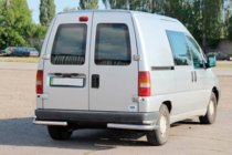 Citroen Jumpy 1996-2007 Barres d’angle arrières doubles AK003-double (inox) photo 2