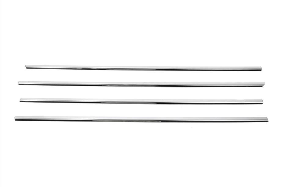 Suzuki Grand Vitara 2005-2017 Encadrement de vitres inox (4 pcs) Photo 5