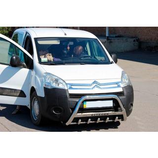 Pare-buffle WT004 (Inox) Citroen Berlingo 2008-2018 photo 2