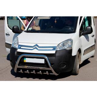 Pare-buffle WT004 (Inox) Citroen Berlingo 2008-2018 photo 3