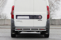 Fiat Doblo II 2010-2022 Arceau Arrière AK002/1-Double (Inox) photo 1