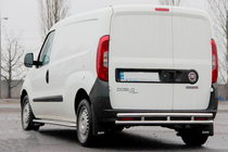 Opel Combo 2012-2018 Arceau Arrière AK002/1-Double (Inox) photo 1