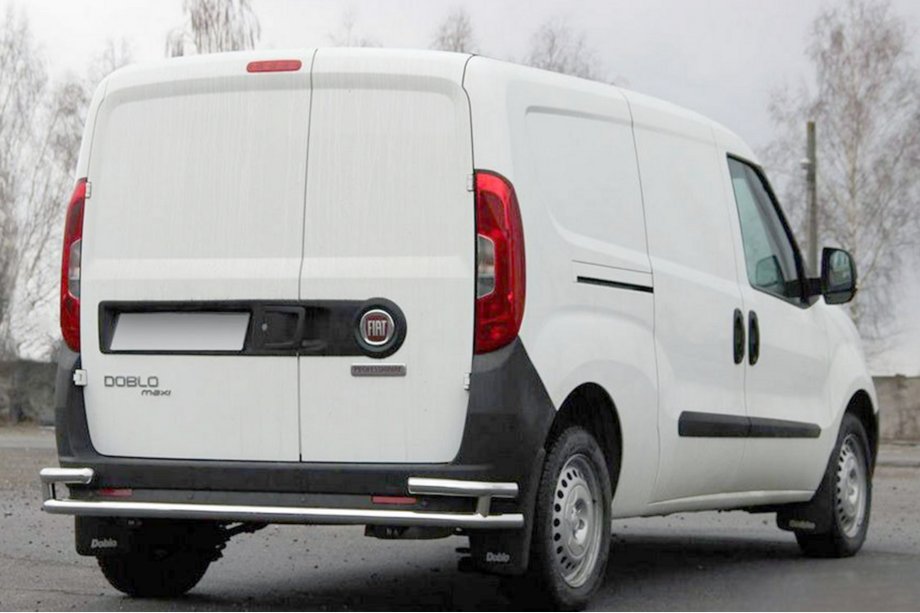 Opel Combo 2012-2018 Arceau Arrière AK005/2-Double (Inox) Image