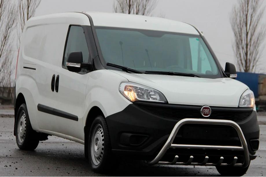 Fiat Doblo II 2010-2022 Pare-buffle WT003 (Inox) Image