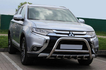 Mitsubishi Outlander 2012-2021 Pare-buffle WT003 (Inox) photo 1