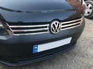 Volkswagen Caddy 2010-2015 Couvre-Calandre Chromés (2 pcs, Acier Inoxydable) photo 1