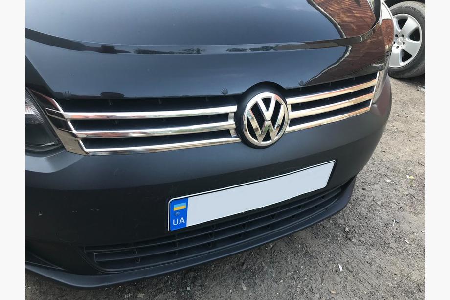 Volkswagen Caddy 2010-2015 Couvre-Calandre Chromés (2 pcs, Acier Inoxydable) Image