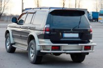 Mitsubishi Pajero Sport 1996-2007 Protection Arrière AK-Special (Inox) photo 4