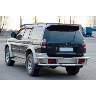 Protection Arrière AK-Special (Inox) Mitsubishi Pajero Sport 1996-2007 photo 4