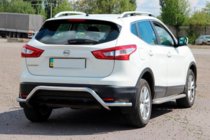 Nissan Qashqai 2014-2021 Arceau Arrière AK007-Plus (Inox) photo 4